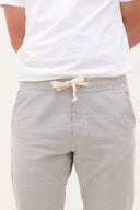 LIGHT GREY/OFFWHITE STRIPES JOGGER LONG