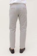 LIGHT GREY/OFFWHITE STRIPES JOGGER LONG