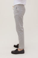 LIGHT GREY/OFFWHITE STRIPES JOGGER LONG