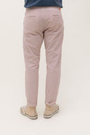 OFFWHITE/BURGUNDY STRIPES JOGGER LONG