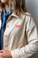 OFFWHITE MADEMOISELLE CORDUROY FEM WORKER