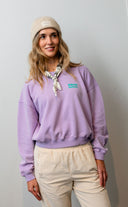 VIOLET BONJOUR MADEMOISELLE FEM SWEATSHIRT