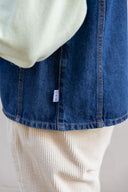 MIDDLE BLUE DENIM VEST