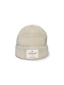 BEIGE MONSIEUR WOOLEN BEANIE