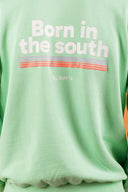 MINT GREEN BORN IN THE SOUTH SUMMER SWEATSHIRT