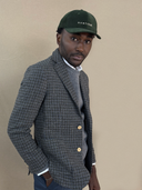 DARK OLIVE CORDUROY MONSIEUR CAP