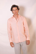 ORANGE SPORT LINEN SNC SHIRT