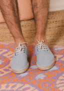 LIGHT BLUE CORD ESPADRILLES