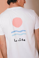 WHITE LA COTE T-SHIRT