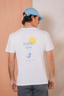 WHITE PLAYA CHICA T-SHIRT