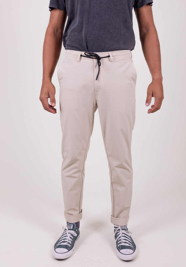 BEIGE TECHNICAL TROUSERS
