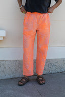ORANGE FLUOR FEM JOGGER LONG