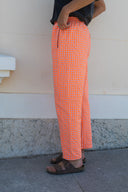 ORANGE FLUOR FEM JOGGER LONG