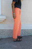 ORANGE FLUOR FEM JOGGER LONG