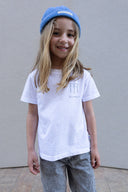 WHITE RED SIREN VICTIMS KIDS T-SHIRT