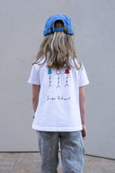 WHITE RED SIREN VICTIMS KIDS T-SHIRT