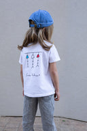 WHITE RED SIREN VICTIMS KIDS T-SHIRT