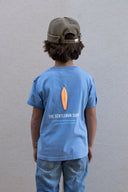 TWILIGHT BLUE THE GENT KIDS T-SHIRT