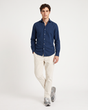 OFFWHITE CORDUROY CROPPY