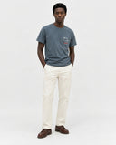 WASHED NAVY HOTEL DE LA MER T-SHIRT