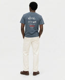 WASHED NAVY HOTEL DE LA MER T-SHIRT