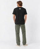 NEW BLACK BONSOIR MONSIEUR T-SHIRT
