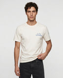 OFFWHITE/ROYAL BLUE LA CÔTE T-SHIRT