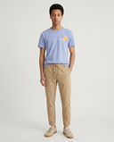 LIGHT BLUE BEACH GIRL T-SHIRT