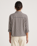 WHEAT CROPPED FEM ML SHIRT