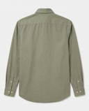 KAKI BRUSHED TWILL SHIRT