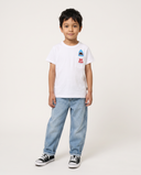 WHITE BIG FISH KIDS T-SHIRT