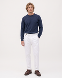 WHITE DOVER MONSIEUR TROUSERS
