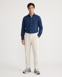 OFFWHITE CORDUROY CROPPY