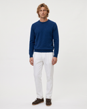 NAVY LAMBSWOOL SWEATER