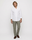 TAN GREEN JOGGER LINEN LONG