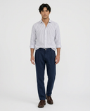 DEEP NAVY WHEAT LINEN JOGGER