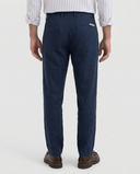 DEEP NAVY WHEAT LINEN JOGGER