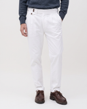 WHITE DOVER MONSIEUR TROUSERS