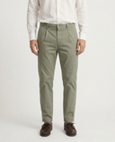 MILITARY GREEN CROPPED JOGGERS
