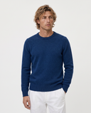 NAVY LAMBSWOOL SWEATER