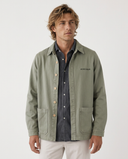 KAKI MONSIEUR CORDUROY COLLAR JACKET
