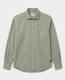 KAKI KNIT CORDUROY SHIRT