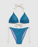 BLUE RETRO BIKINI