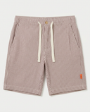 BURGUNDY STRIPES JOGGER SHORT