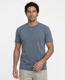 WASHED NAVY LA VIE EN MER T-SHIRT