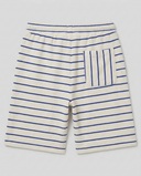 OFFWHITE/ROYAL BLUE BORN IN THE SOUTH SHORT