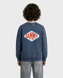 WASHED NAVY SAMMY KIDS SWEATSHIRT