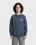 WASHED NAVY SAMMY KIDS SWEATSHIRT