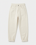 OFFWHITE CROPPED FEM TROUSERS