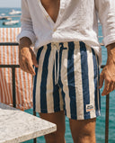 NAVY BIG STRIPES SAM BEACH